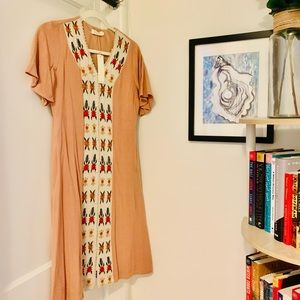 Vintage looking pink dress